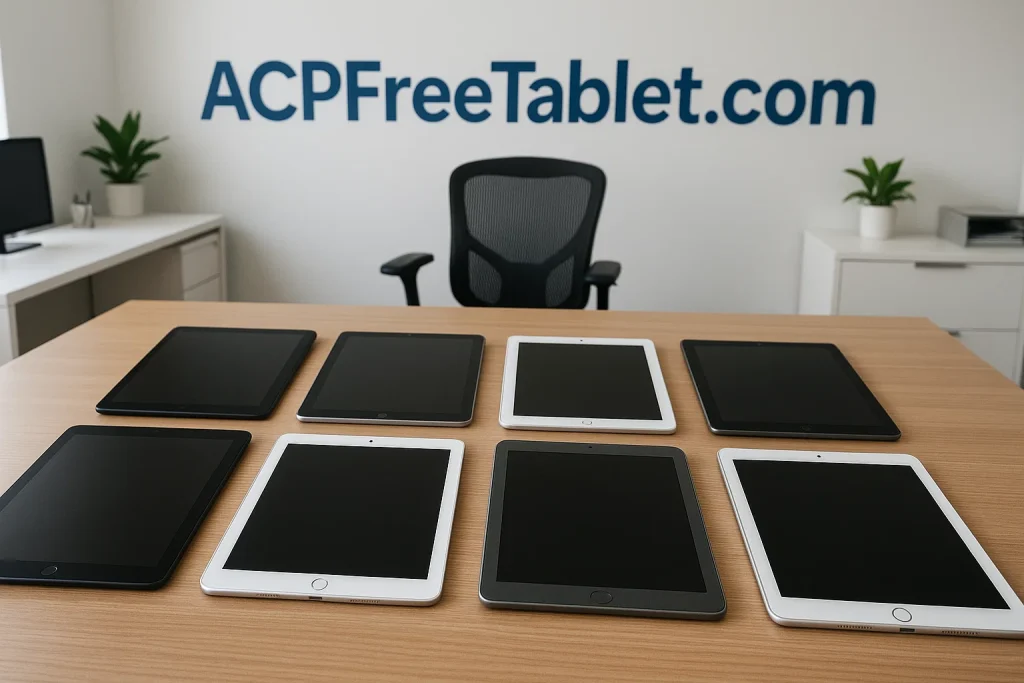 ACP Free Government Tablet Apply now
